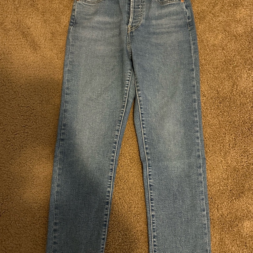 Levi's High Rise Blue Jeans Classic Style
